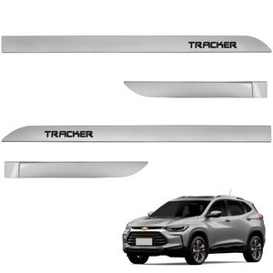 Jogo De Friso Lateral Tracker 2021 A 2024 Prata Switchblade