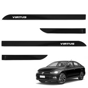 Jogo De Friso Lateral Virtus 2018 A 2024 Preto Ninja
