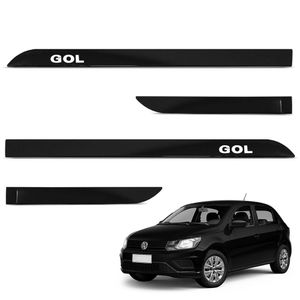 Jogo De Friso Lateral Gol 2013 A 2023 Preto Ninja