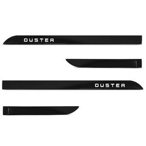 Jogo De Friso Lateral Duster 2012 A 2024 Preto Nacre