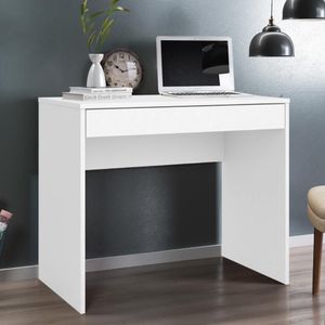 Escrivaninha 91 Cm 1 Gaveta Facility Branco