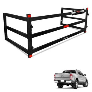 Extensor De Caçamba Ranger Limited 2016 A 2023 Divisor Ed Preto