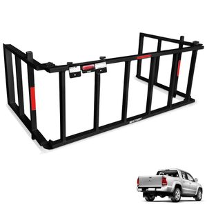 Extensor De Caçamba Amarok 2010 A 2025 Rampa Preto Reforçado 350kg