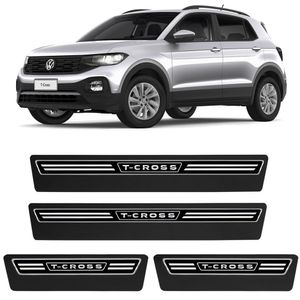 Jogo De Soleira Premium T-cross 2019 A 2023 Elegance 4 Portas