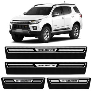Jogo De Soleira Premium Trailblazer 2012 A 2023 Elegance 4 Portas