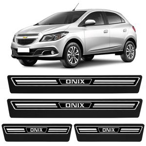 Jogo De Soleira Premium Onix 2013 A 2019 Elegance 4 Portas