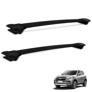 Rack Travessa De Teto Tiggo 5x 2019 A 2025 Alumínio Preto