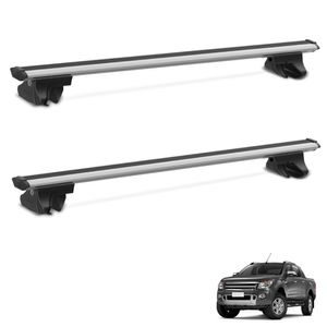Rack Travessa De Teto Bepo Eros 126cm Universal Prata