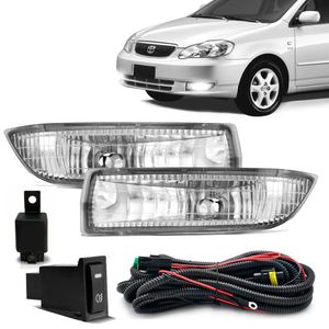 Kit Farol De Milha Corolla 2003 2004 Fielder 2005 A 2008 Auxiliar Neblina