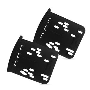 Moldura Do Painel 2 Din Focus Ka Ranger Ecosport F250 1998 A 2011 Preto