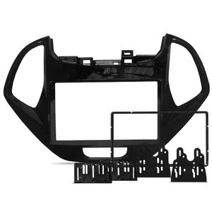 Moldura Do Painel 2 Din Ford Ka 2018 A 2021 Black Piano Padrão Japonês E Chinês