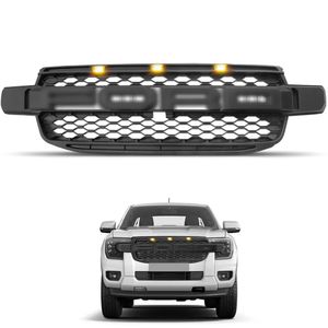 Grade Frontal Ranger 2024 A 2026 Modelo Raptor Preto Com Led