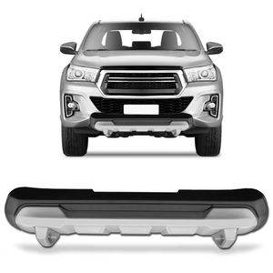 Overbumper Hilux 2019 2020 Front Bumper Prata Original Dfender
