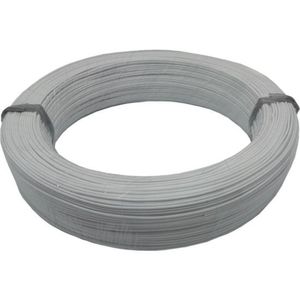 Fio Polarizado 2 X 0,14mm Branco Tiaflex - Rl / 100