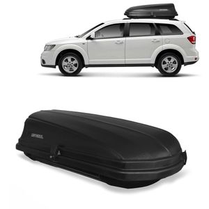 Bagageiro De Teto Motobul 650l Maleiro Preto Universal