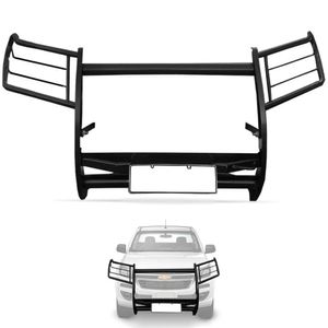 Grade Frontal S10 2012 A 2024 Com Base De Guincho Aço Carbono