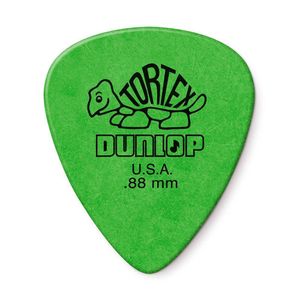 Palheta Dunlop Tortex 418p.88 Verde 0.88 Mm - Pl0054u