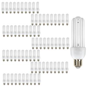 Lampada Fluorescente Kit 80 Uni 220v Iluminaçao 15w Branco Frio Energia Rua Casa Ambiente