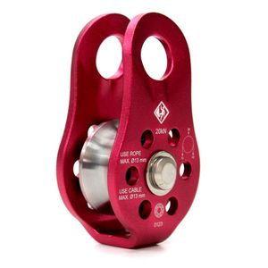 Polia Fixa Rolamentada Para Cabo De Aço E Corda Usclimb Ce En 20kn