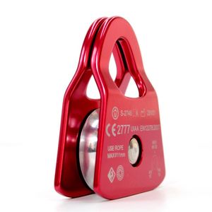 Polia Oscilante 30kn Rolamentada Light Base Chata Usclimb Corda De Até 11mm Ce Uiaa