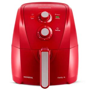 Fritadeira Air Fryer Mondial 1500w 4l Afn-40 - 8904-02 Vermelho 220 Volts
