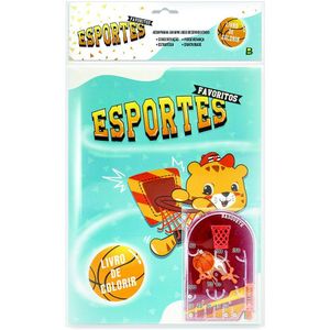 Livrinho De Colorir Esportes Favoritos Ref 1171658