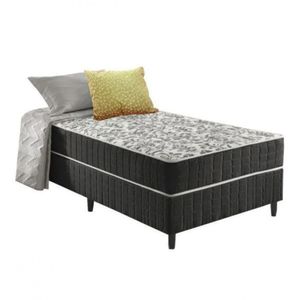 Cama Box Solteiro Conjugada Ortopédica 88x188x39