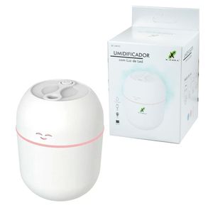 Umidificador De Ar Ambiente Com Led X-cell, 220ml, Usb, Portátil - Xc-um-01-b