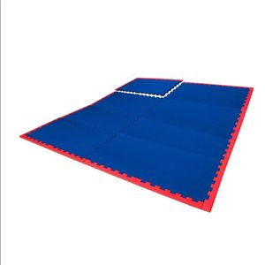 Kit Home Evamax 8 Peças 20mm - 100x50cm Azul-vermelho