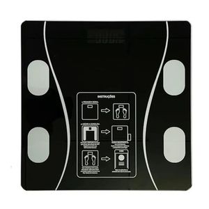 Balança Mbfit De Bioimpedancia Preto