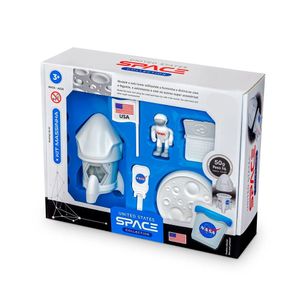 Nasa Kit Foguete Massa De Modelar E Acessórios Articuláveis