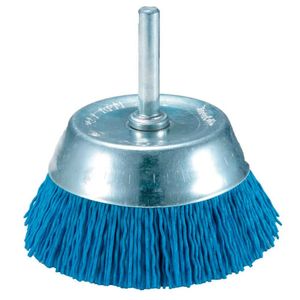 Escova De Nylon Copo Fina 50 X 6 Mm Para Furadeira Makita