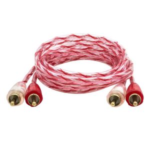 Cabo Rca Stetsom Pvc Cristal Bronze Stereo 1 Metro