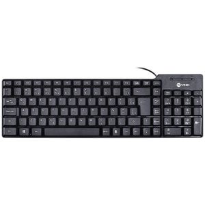 Teclado Usb Compacto Dynamic Abnt2 Cabo 1.8m Preto - Dt150
