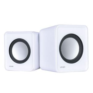 Caixa De Som 2.0 Usb 5v 2x 1w Com Controlador De Volume