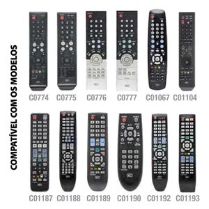 Controle Remoto Mxt 01285 Tv Samsung Smart Tv - Modelos