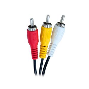 Cabo De Audio-video Evus C-012 3 Rca + 3 Rca Macho 1,5m