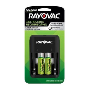 Carregador De Pilhas Aa-aaa Rayovac Sm-4 Usb