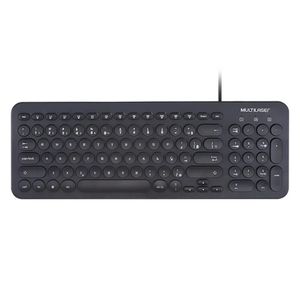 Teclado Multilaser Com Fio E Teclas Redondas - Tc234