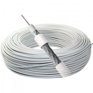 Cabo Coaxial Rg6 95% Rol Br Megatron - Rl - 100