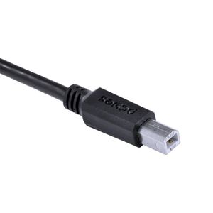 Cabo Usb Tipo C Para Usb B 2.0 1m Preto - Pucbp-1