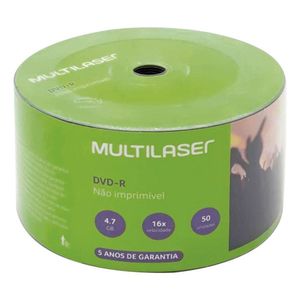 Dvd-r 4.7gb 16x Com 50 Shrink Dv061