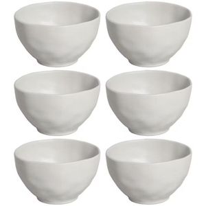 Conjunto Bowls Porto Brasil Orgânico Vit Em Stoneware 558 Ml Cinza