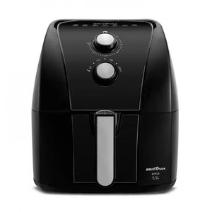 Fritadeira Elétrica Britânia Redstone Bfr50 5,5 L Preto Com Inox 220V
