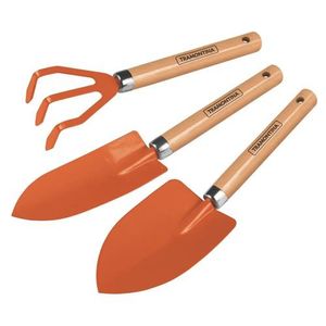 Conjunto Para Jardinagem 3 Peças Tramontina Bronze
