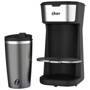 Cafeteira Oster 2day Inox 2 Em 1 Com Copo Térmico