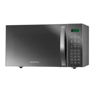 Forno Micro Ondas Mondial Line Mo0234e Manter Aquecido 34l Cinza Espelhado 220v