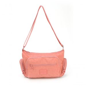 Bolsa Carteiro Pkt Moda Crinkle Up4you Rose - Unico Rose