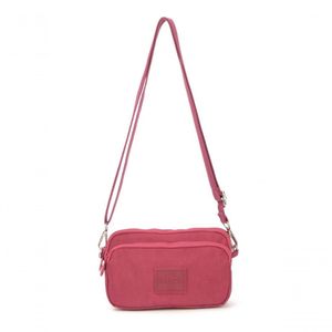 Bolsa Transv 3zps Squard Crinkle Up4you Vinho - P Vinho