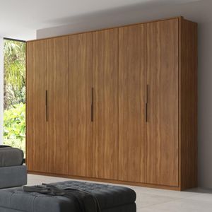 Guarda Roupa Casal 6 Portas E 6 Gavetas Atrice Amêndola Touch